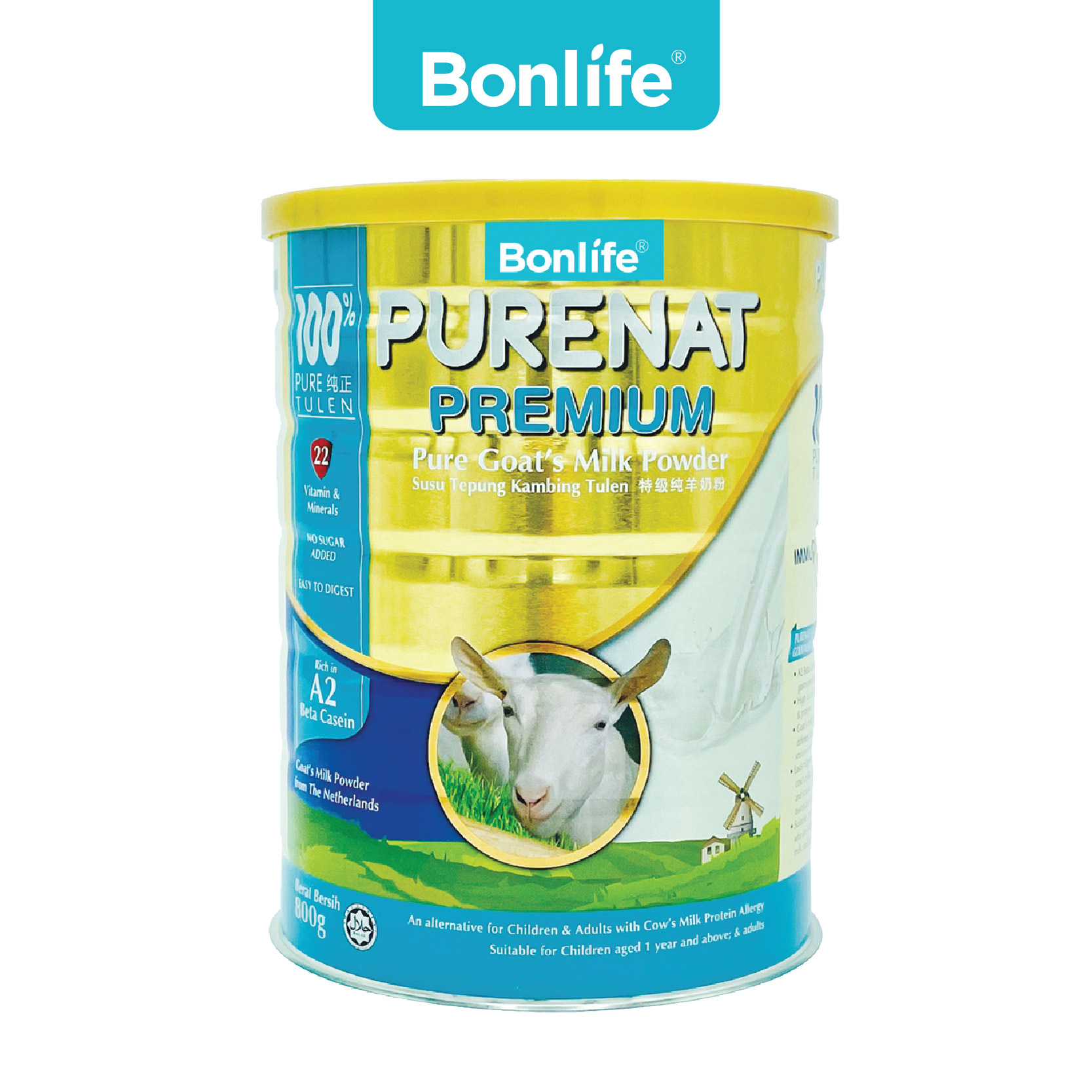 Purenat Premium Pure Goat's Milk Powder