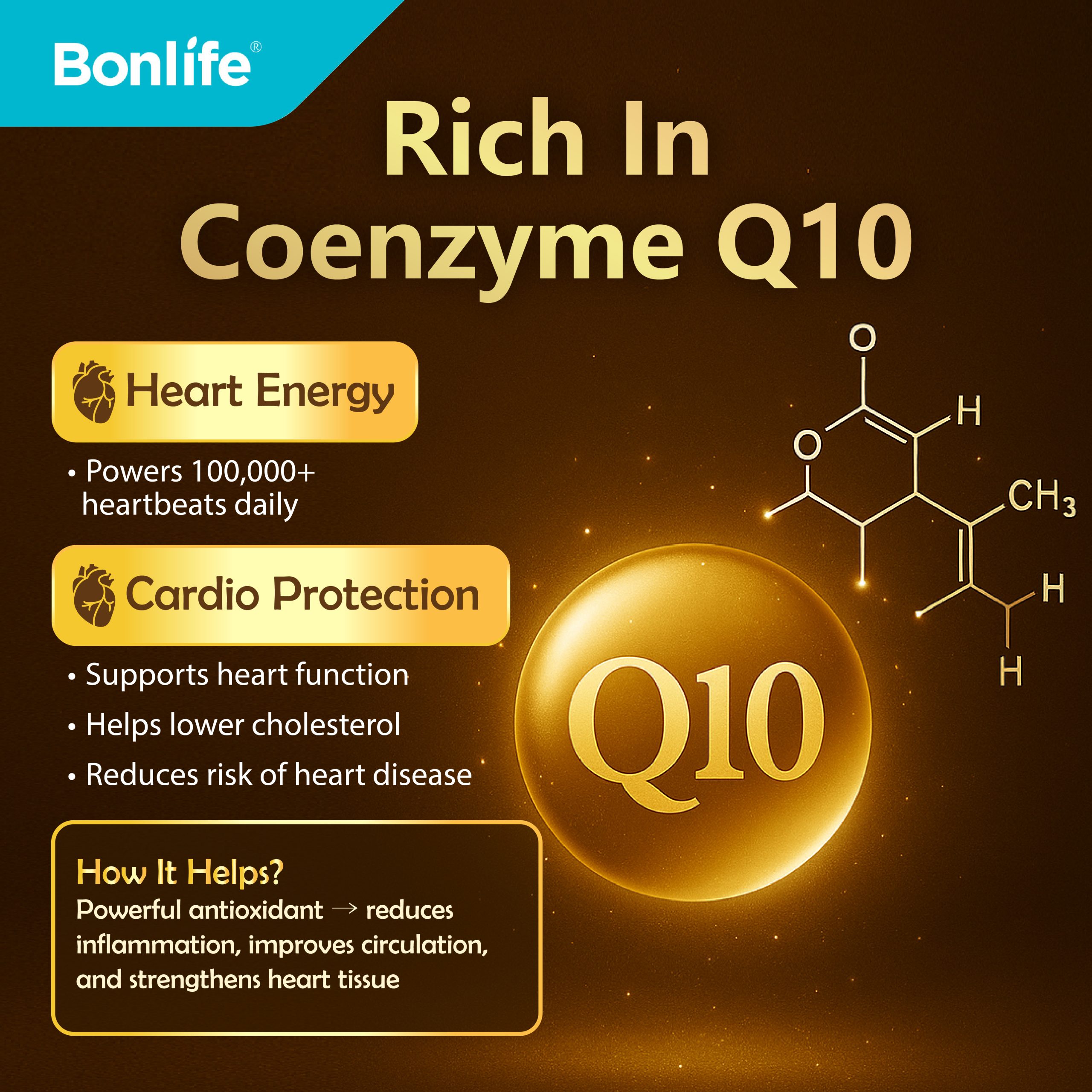 Q10 Coffee mixed with LINGZHI, GINSENG and COENZYME Q10 - Image 5